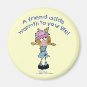 Aimant Chaleureux amis ! (Devant)