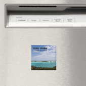 Aimant Chalk Sound, Turks and Caicos (TCI), Caraïbes (In Situ (Lave-vaisselle))