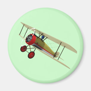 Aimant Chameau et pilote de Sopwith