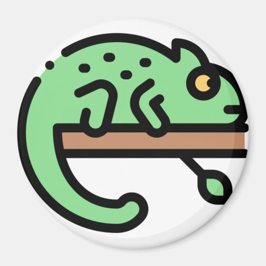 Aimant Chameleon (Devant)