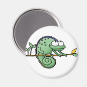 Aimant Chameleon Cute Funny (Recto/Verso)