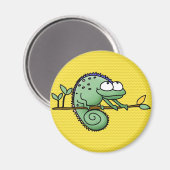 Aimant Chameleon Cute Funny (Recto/Verso)