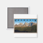 Aimant Chamonix - Aiguille de Chamonix (Recto/Verso)