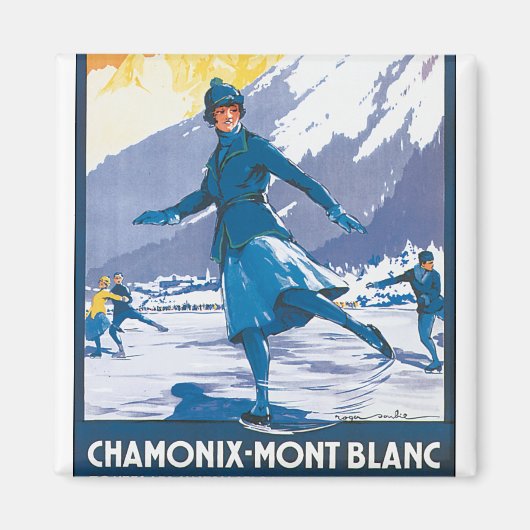 Aimant Chamonix-Mont-Blanc (Devant)