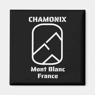 Aimant Chamonix Mont Blanc France Ski Snowboard