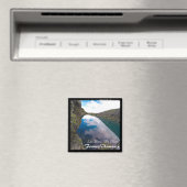 Aimant Chamonix, Mont-Blanc, Lac Bleu (Magnet) (In Situ (Lave-vaisselle))