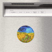 Aimant Champ de blé avec corbeaux Van Gogh Art (In Situ (Lave-vaisselle))