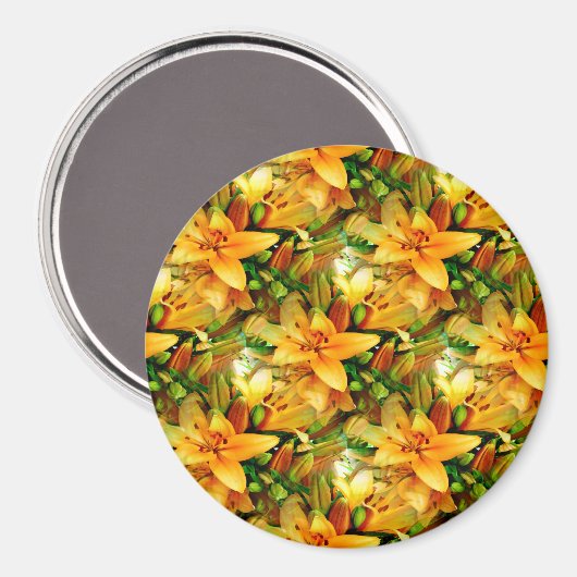 Aimant Champ de Lilies...... (Recto/Verso)