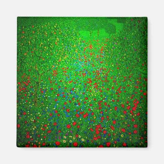 Aimant Champ de pavot Gustav Klimt (Devant)