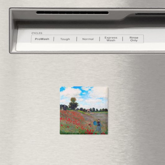 Aimant Champ de pavot, Monet (In Situ (Lave-vaisselle))