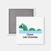 Aimant Champ, lac Champlain (Recto/Verso)