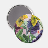 Aimant Champ Pansy (Recto/Verso)