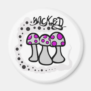 Aimant Champignon Méchant