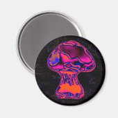 Aimant champignon psychodelique (Recto/Verso)
