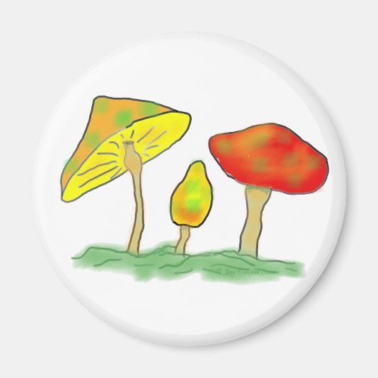 Aimant Champignons (Devant)