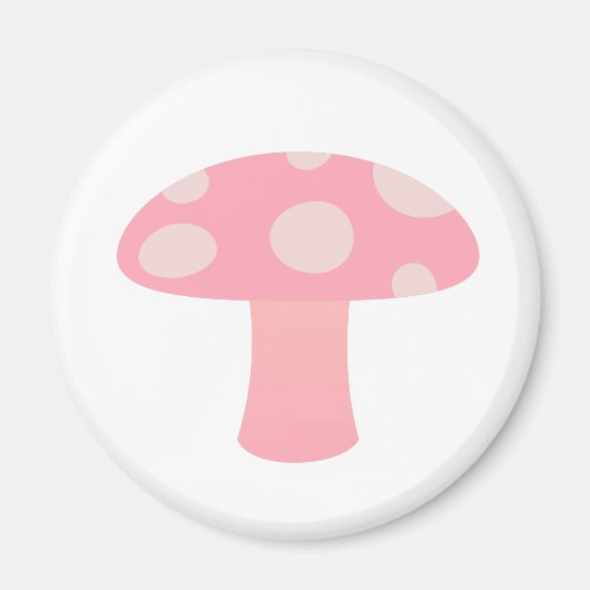 Aimant Champignons roses (Devant)