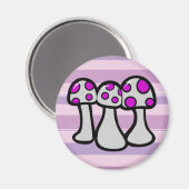 Aimant Champignons tachetés (Recto/Verso)