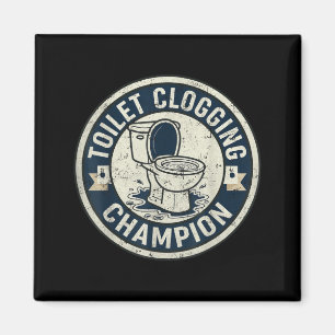 Aimant Champion de l'obstruction de toilette pour hommes
