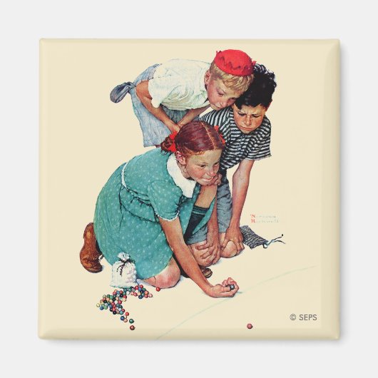 Aimant Champion de marbre (Devant)