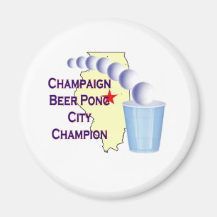 Aimant Champion de puanteur de bière de champagne