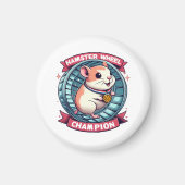 Aimant Champion de roue de hamster (Devant)
