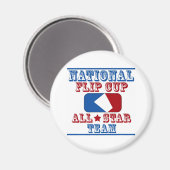Aimant champion national de la coupe flip (Recto/Verso)