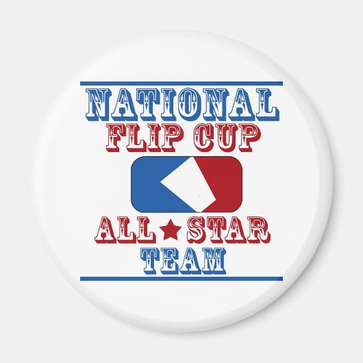 Aimant champion national de la coupe flip (Devant)