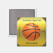 Aimant Championnat de basket-ball de football professionn (Recto/Verso)