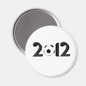 Aimant Championnat d'Europe 2012 (Recto/Verso)