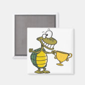 Aimant championne de tortue (Recto/Verso)