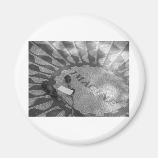 Aimant Champs de fraises (Devant)