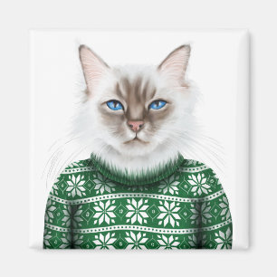 Aimant Chandail de chat de Kitty