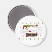 Aimant Chandails et cadeaux d'hiver (Recto/Verso)