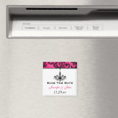 Aimant Chandelier rose noir blanc mariage Favoriser l'aim (In Situ (Lave-vaisselle))