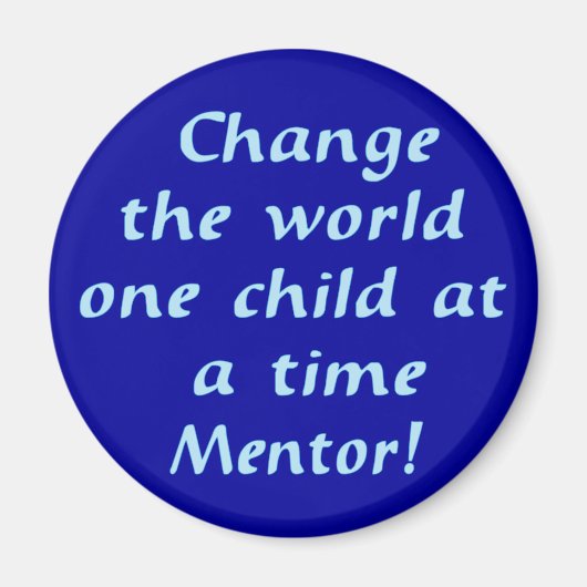 Aimant Changer le monde (Devant)