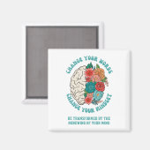 Aimant CHANGER VOS MOTS Changer votre mentalité chrétienn (Recto/Verso)