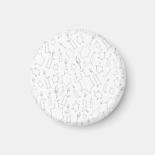 Aimant Chanoukah (Devant)