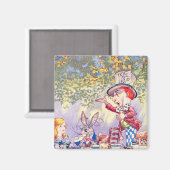 Aimant Chansons D'Alice : Une Fête De Thé Mad (Recto/Verso)