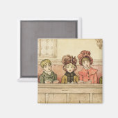 Aimant Chanter à l'église (avec papier) (Recto/Verso)