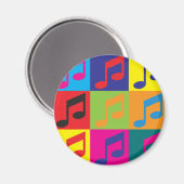 Aimant Chanter de l'art pop (Recto/Verso)