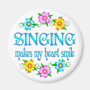 Aimant Chanter des sourires