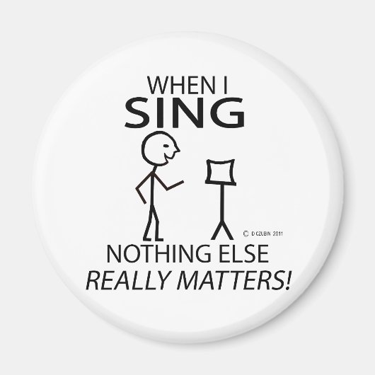 Aimant Chanter Rien D'Autre Est Important (Devant)