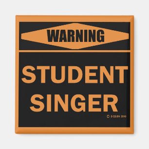 Aimant Chanteur d'étudiant