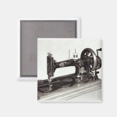 Aimant Chanteur 'Nouvelle Famille' machine à coudre, 1865 (Recto/Verso)