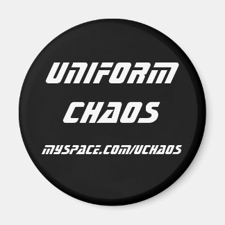 Aimant Chaos Uniforme - blanc
