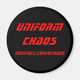 Aimant Chaos Uniforme - Rouge