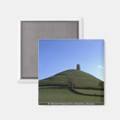 Aimant Chapelle Saint-Michel et tor, Glastonbury, Somerse (Recto/Verso)