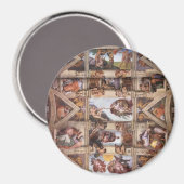 Aimant Chapelle Sixtine Plafond (Recto/Verso)