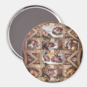 Aimant Chapelle Sixtine Plafond (Recto/Verso)