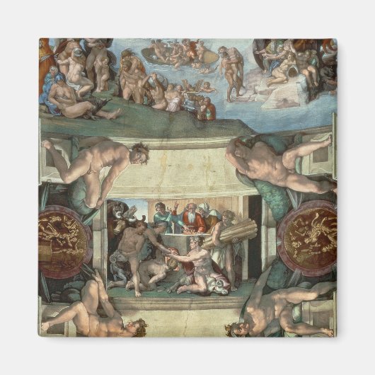 Aimant Chapelle Sixtine Plafond (Devant)